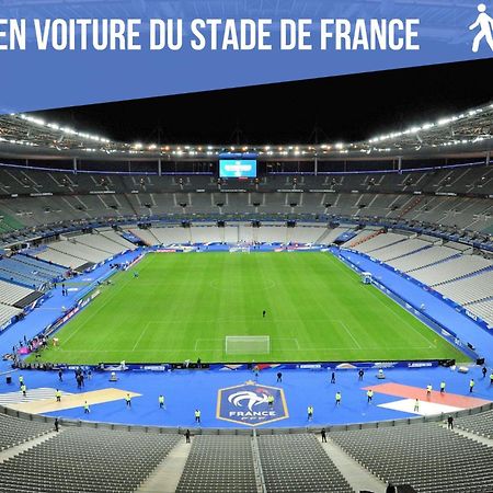 Le Nid Douillet Appartement Confortable A 5 Min Du Stade De France Et Proche De L'Aeroport Cdg Saint-Denis (Seine-Saint-Denis) Exterior foto