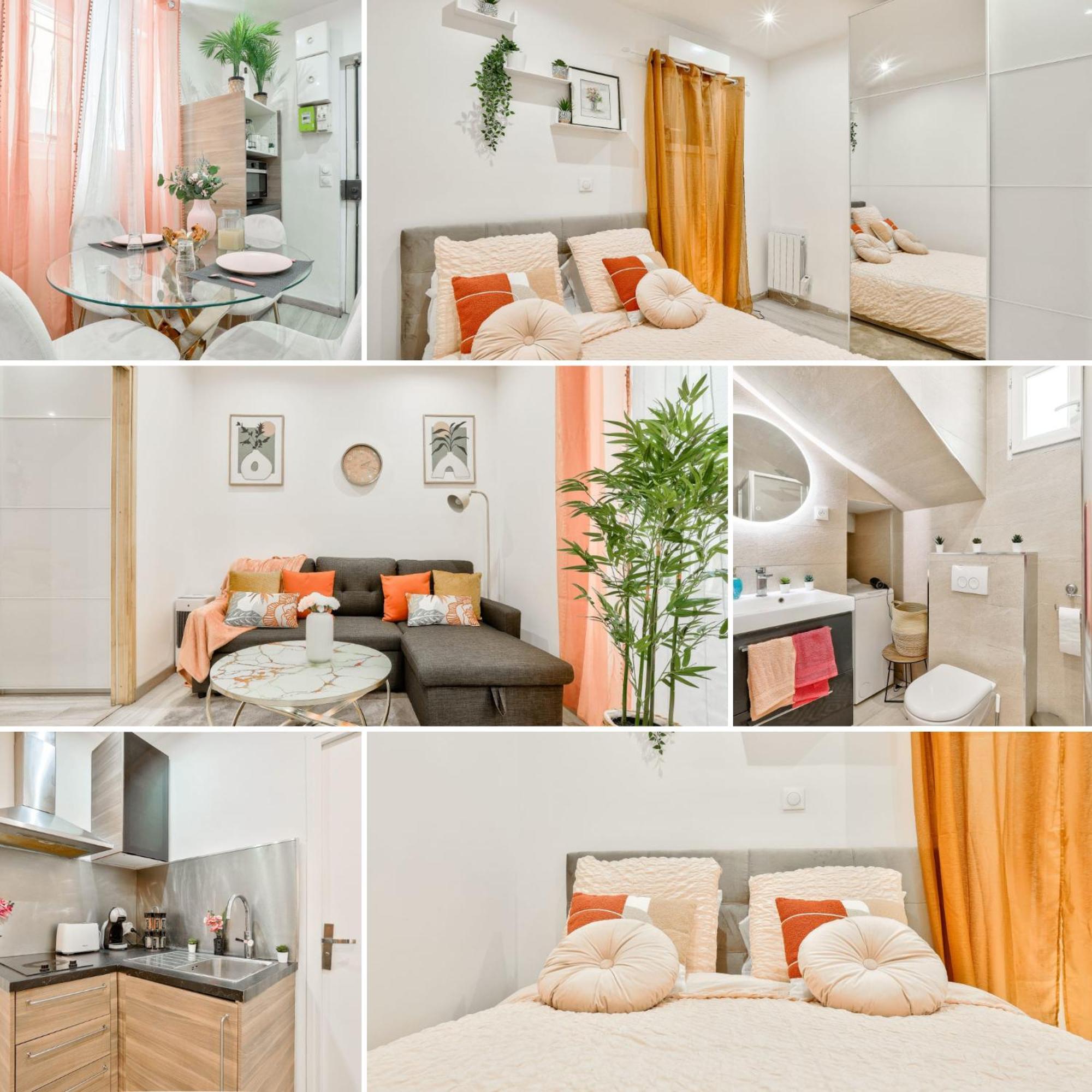 Le Nid Douillet Appartement Confortable A 5 Min Du Stade De France Et Proche De L'Aeroport Cdg Saint-Denis (Seine-Saint-Denis) Exterior foto